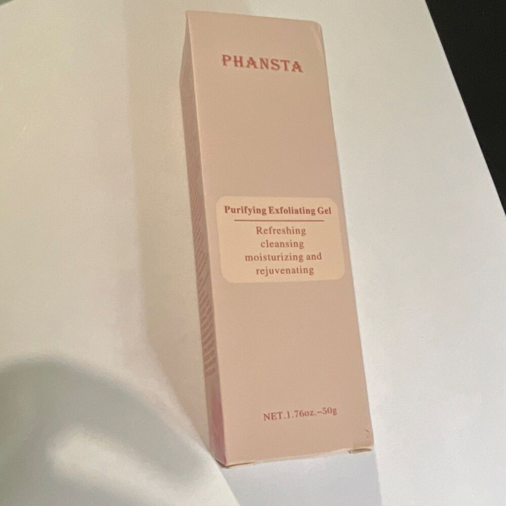 PHANSTA Purifying Exfoliating Gel Moisturizing Cleansing 1.76 oz